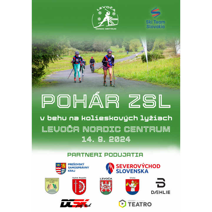 Pohár ZSL v behu na kolieskových lyžiach LEVOČA NORDIC CENTRUM 14.09.2024